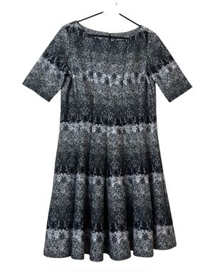 Danny and Nicole Floral Fit & Flare Scuba Dress Size 14